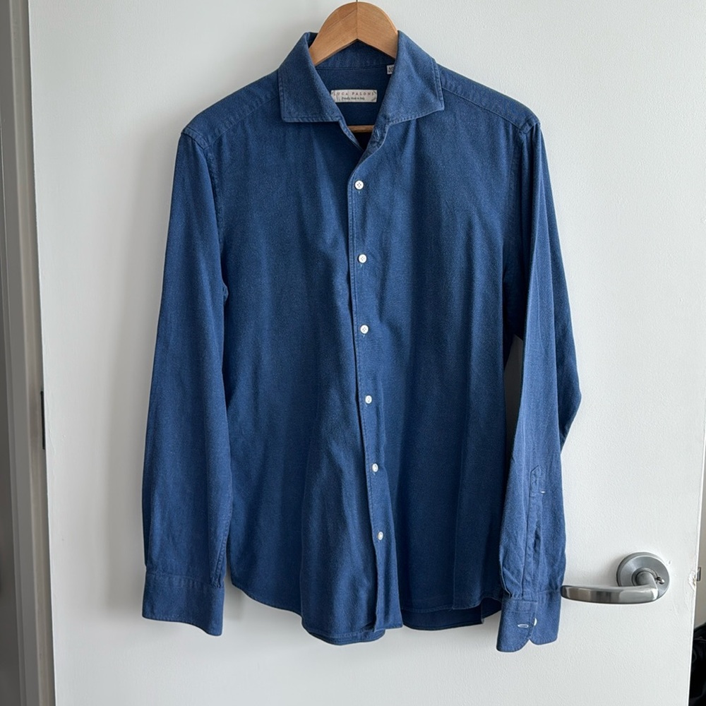 Luca Faloni Men's Dress Shirt